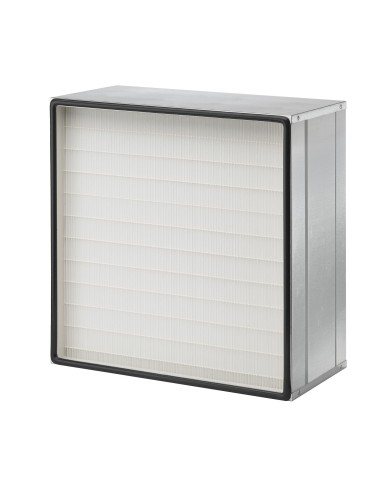 Fam Zv Filtre Absolu Pour Flux Turbulents Avec Cadre En Acier Galvanise